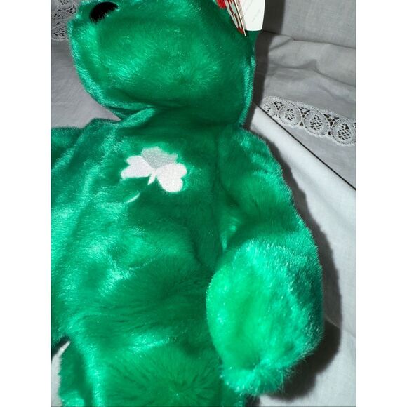 1999 TY Beanie Buddy “Erin” – Emerald Green Shamrock Bear | Mint Condition with - Picture 14 of 16
